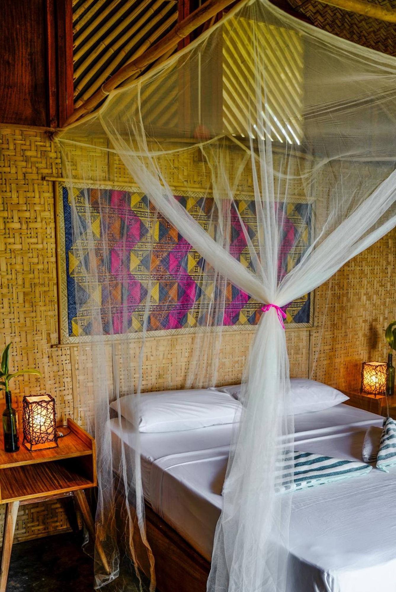 Eco Sanctuaries Nature Lodge Nacpan Beach, El Nido Luaran gambar