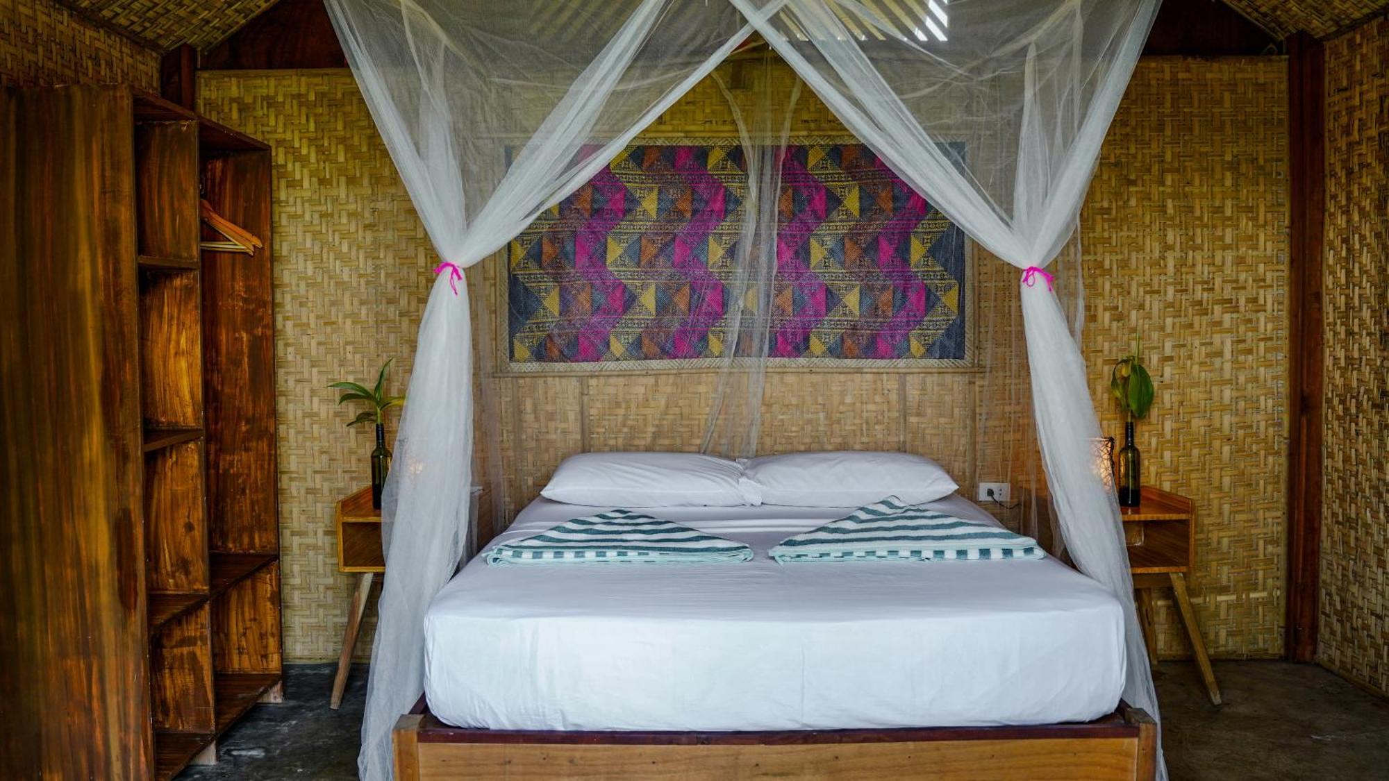 Eco Sanctuaries Nature Lodge Nacpan Beach, El Nido Luaran gambar