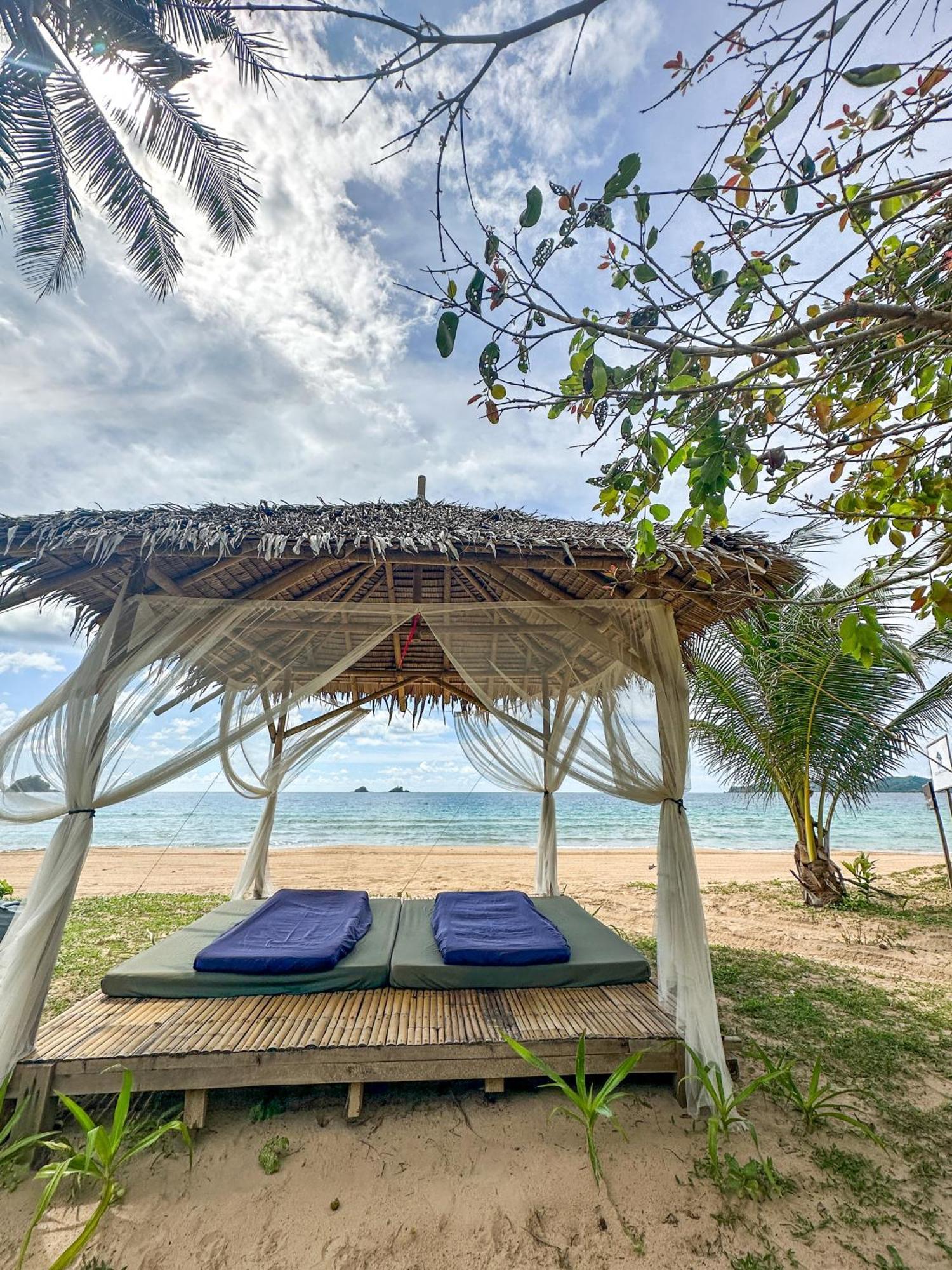 Eco Sanctuaries Nature Lodge Nacpan Beach, El Nido Luaran gambar