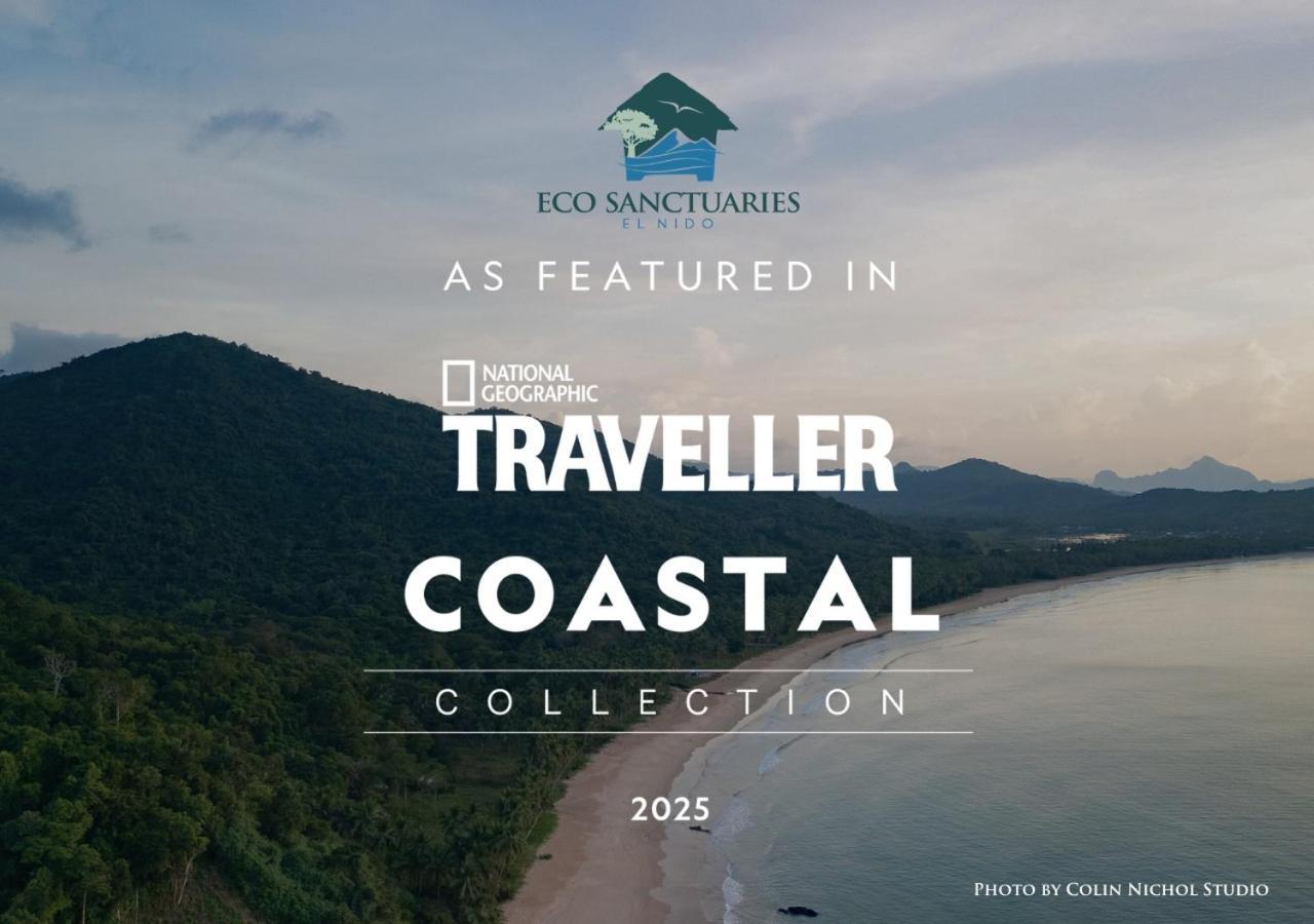 Eco Sanctuaries Nature Lodge Nacpan Beach, El Nido Luaran gambar