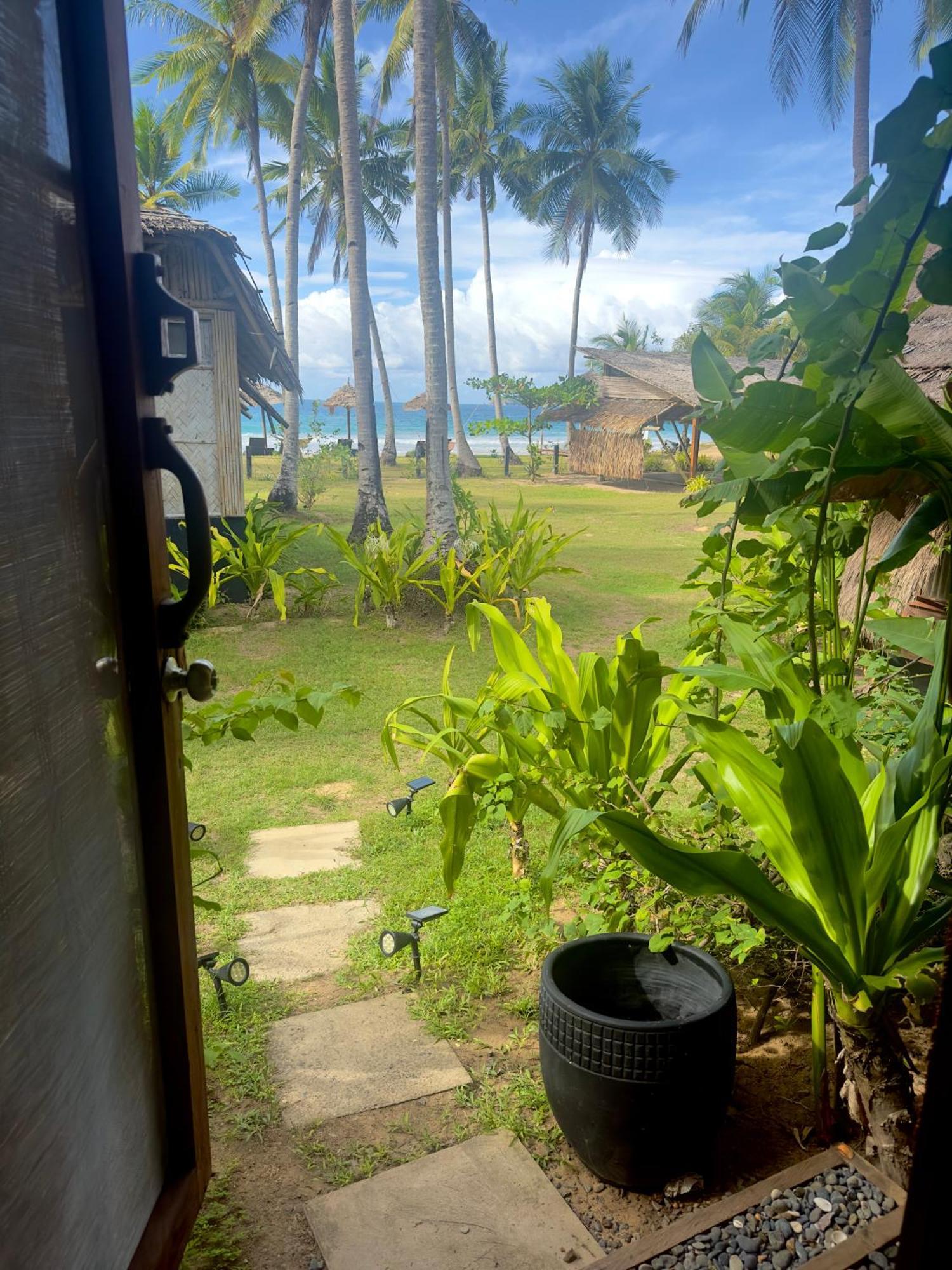 Eco Sanctuaries Nature Lodge Nacpan Beach, El Nido Luaran gambar